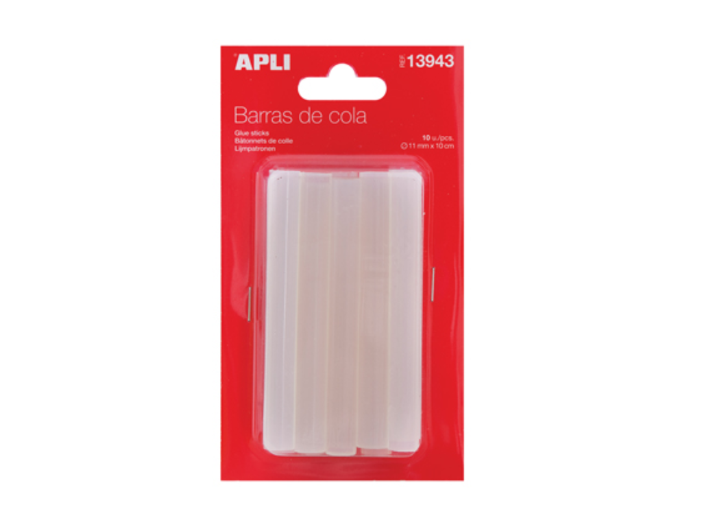 Lijmpatronen voor lijmpistool Apli transparant 11mm (10)