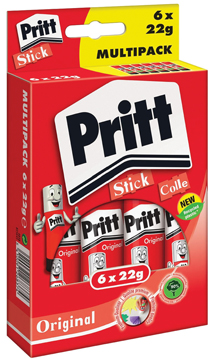 Plakstift Pritt 22g blister (6)