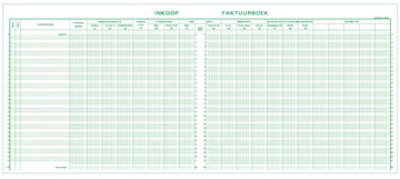 Formulieren BTW Inkoop Exacompta karton 27x32cm 80blad ingebonden nederlandstalig