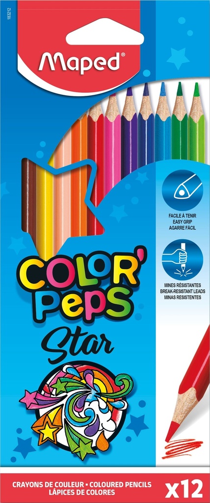 Kleurpotlood Maped Color'Peps (12)