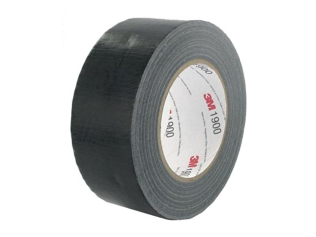 Duct tape 3M 1900 50mmx50m zwart