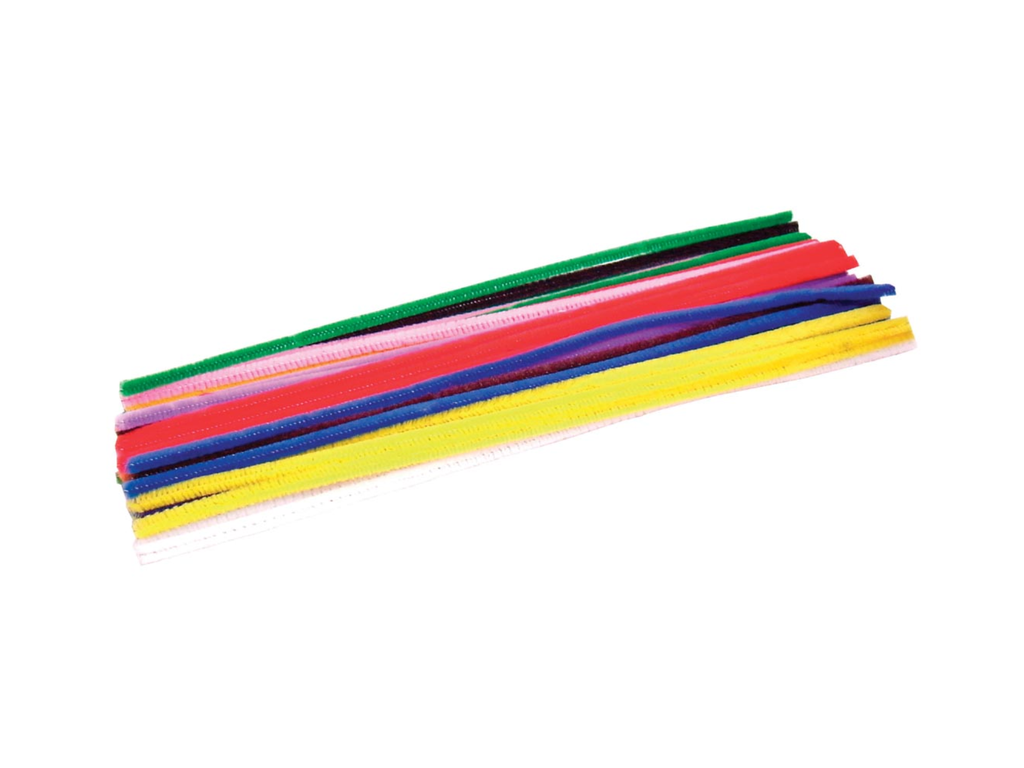 Chenilledraad Bouhon 6mmx30cm assorti (50)