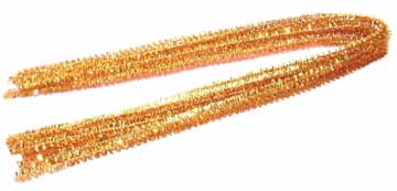 Chenilledraad Bouhon 8mmx50cm goud (10)