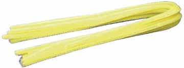 Chenilledraad Bouhon 8mmx50cm geel (10)