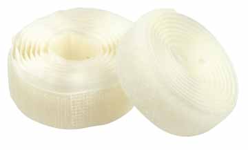 Velcro Bouhon zelfklevend 20mmx1m wit
