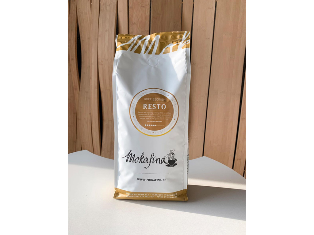 Gemalen koffie Mokafina Resto sterkte 6 1kg