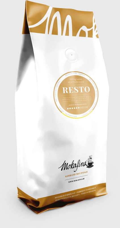 Koffiebonen Mokafina Resto sterkte 6 1kg