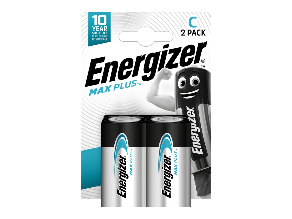 Batterij Energizer Max Plus C (2)