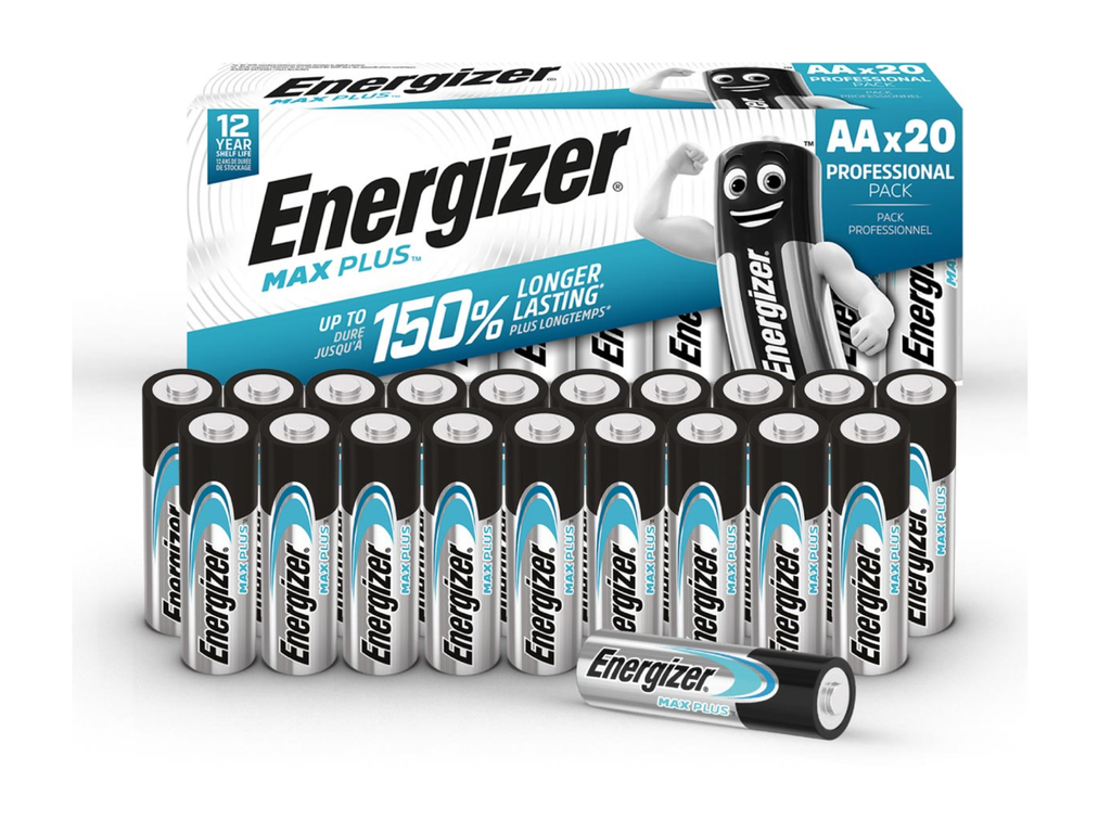 Batterij Energizer Max Plus AA (20)