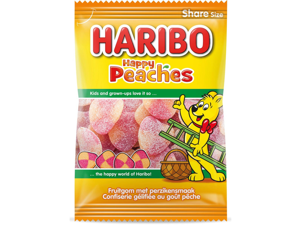 Snoep Haribo Perziken 185g