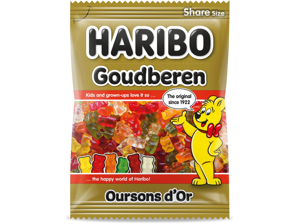 Snoep Haribo Goud Beertjes 185g