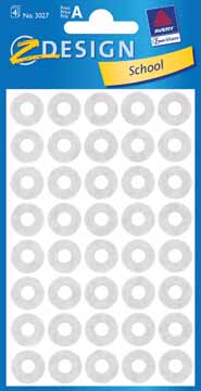 Versterkingsringen Avery Ø13mm wit (160)