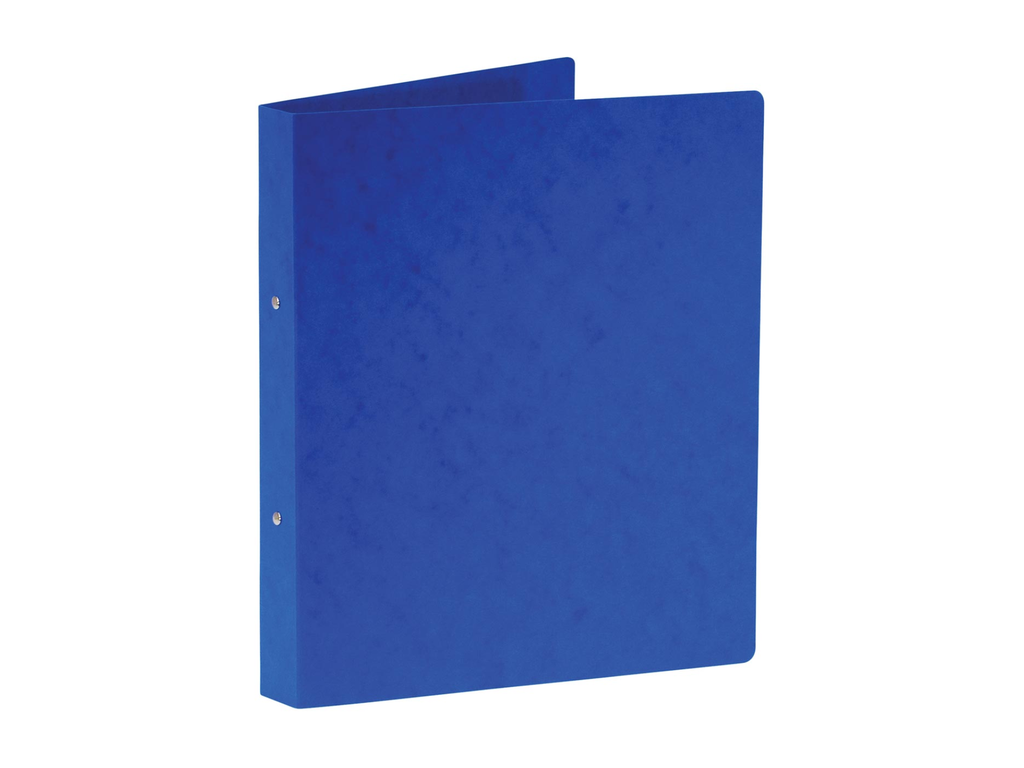 Ringmap Bronyl karton A4 2 O-ringen 25mm rug 35mm blauw