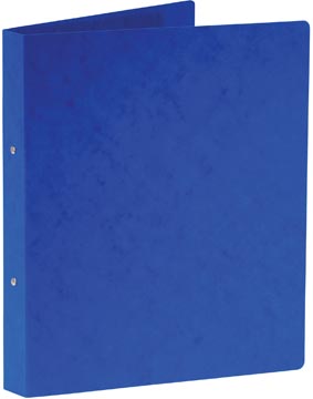 Ringmap Bronyl karton A4 2 O-ringen 25mm rug 35mm blauw