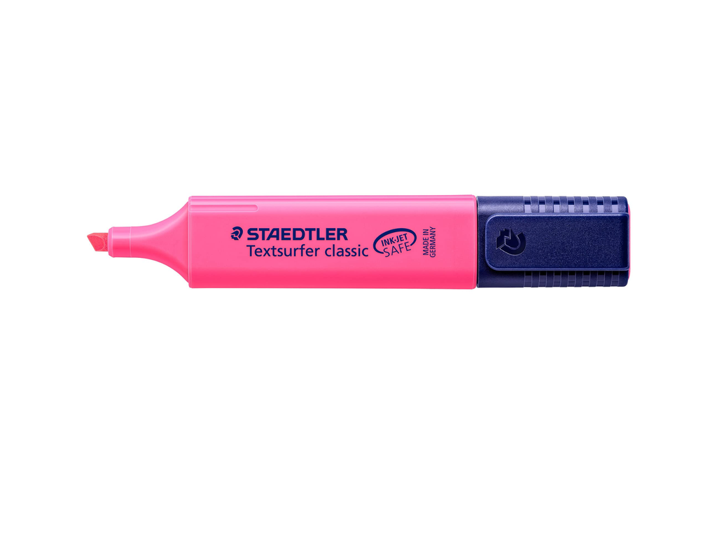 Markeerstift Staedtler Textsurfer Classic 364 roze
