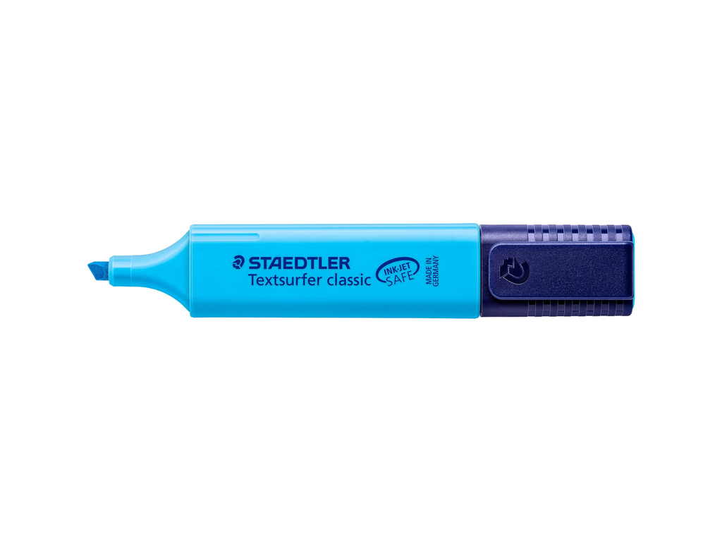 Markeerstift Staedtler Textsurfer Classic 364 blauw