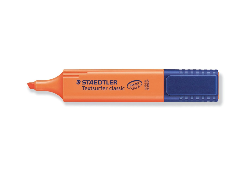 Markeerstift Staedtler Textsurfer Classic 364 oranje