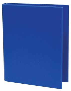 Ringmap Aurora PVC A5 2 O-ringen 25mm rug 40mm blauw