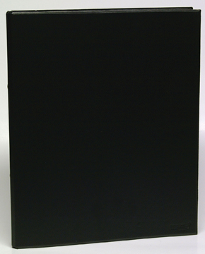 Ringmap Aurora PVC A5 2 O-ringen 25mm rug 40mm zwart