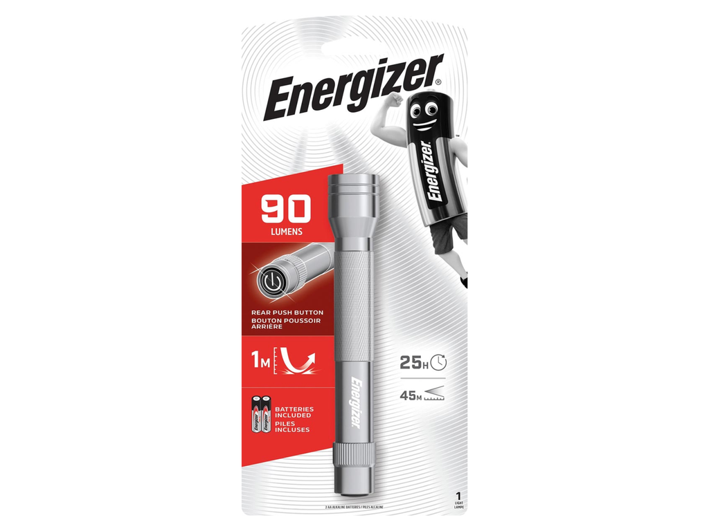 Zaklamp Energizer Metal Led incl 2x AA