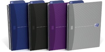 Spiraalschrift Oxford Office Essentials 176x250mm gelijnd 180blz assorti