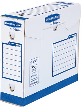 Archiefdoos Fellowes Bankers Box Basic Heavy Duty 253x345mm rug 80mm