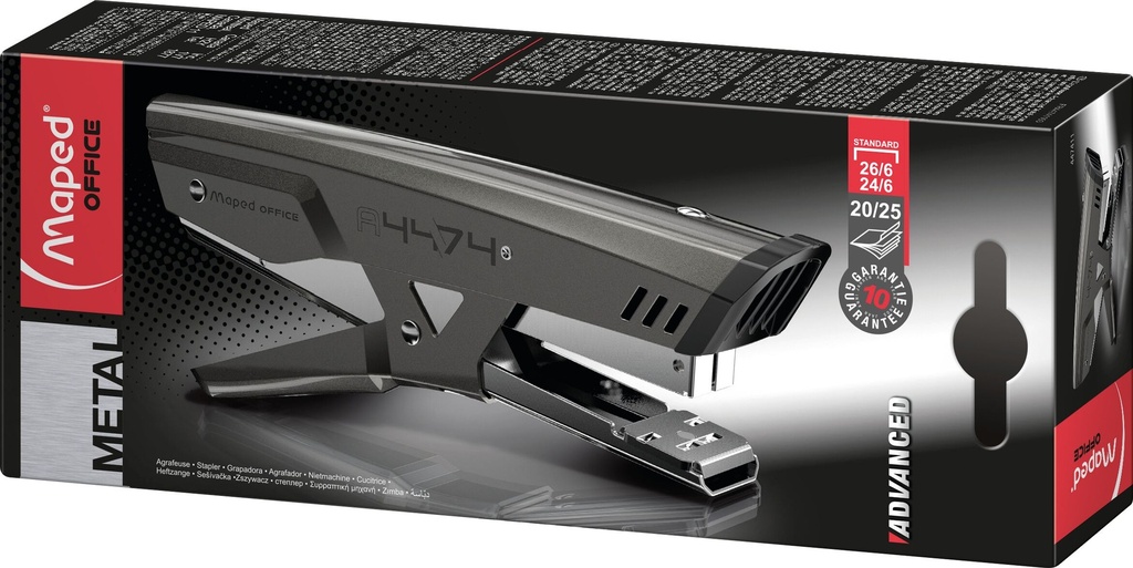 Niettang Maped advenced metal 25vel zwart