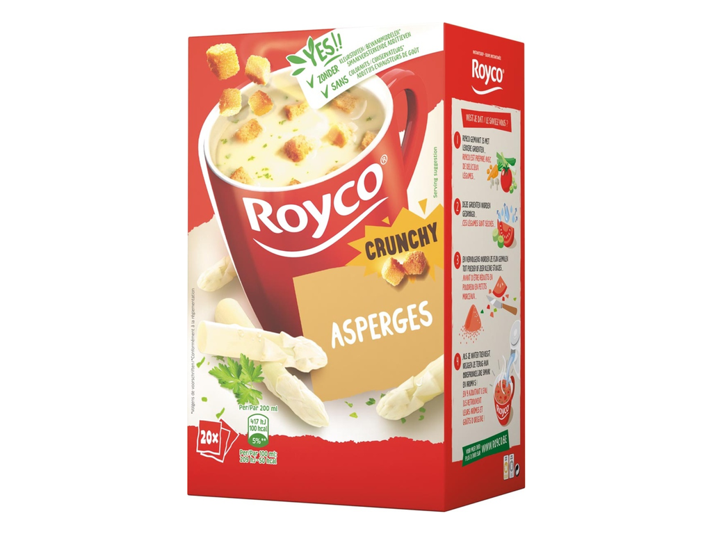 Minute soep Royco asperges/korstjes (20)