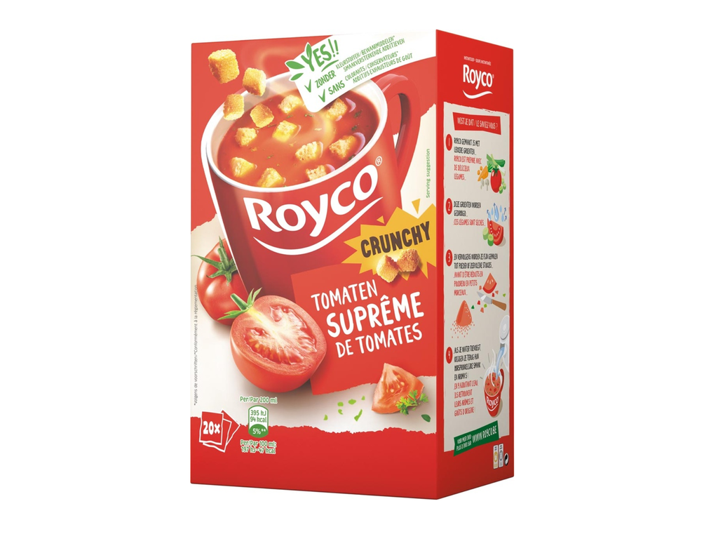 Minute soep Royco tomaten/korstjes (20)