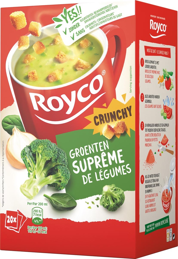 Minute soep Royco groenten/korstjes (20)