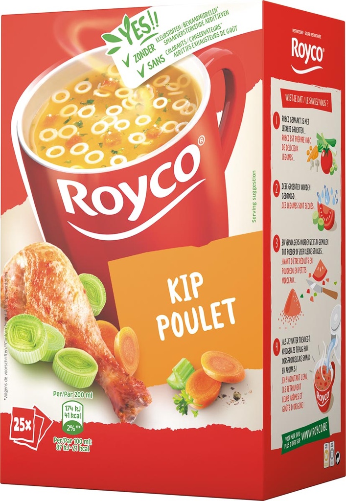 Minute soep Royco kip classic (25)
