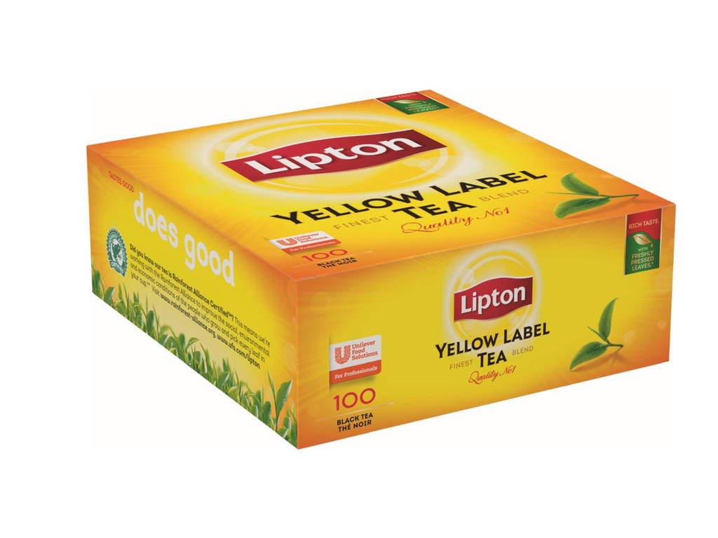 Thee Lipton yellow label (100)