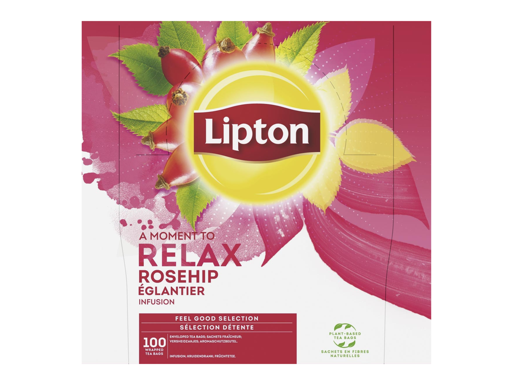 Thee Lipton rozebottel infusion (100)