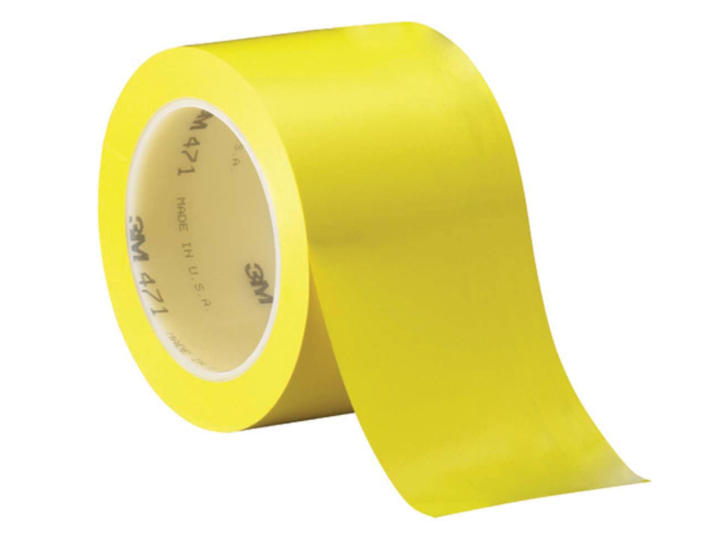 Vinyltape 3M 471 50mmx33m geel