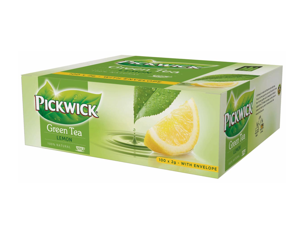 Thee Pickwick green tea citroen (100)
