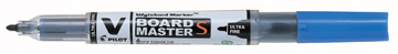Whiteboardmarker Pilot V-Board Master ronde punt 0,8mm blauw