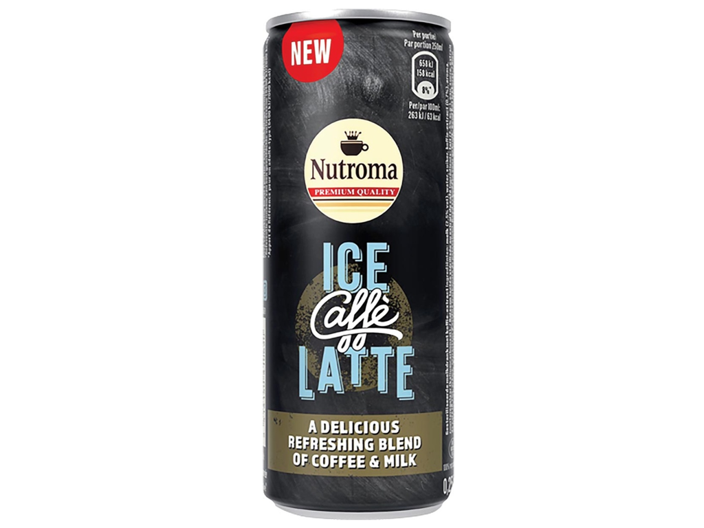 Ijskoffie Nutroma Ice Caffè latte blik 25cl (12)