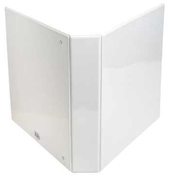 Panorama ringmap Exacompta PP A4 maxi 4 D-ringen 40mm rug 64mm 3 insteekvakken wit