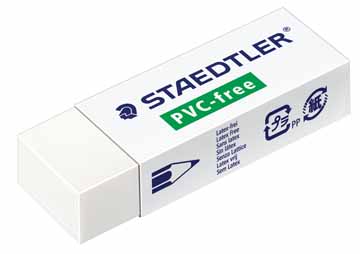 Gum Staedtler 525B PVC-vrij groot wit