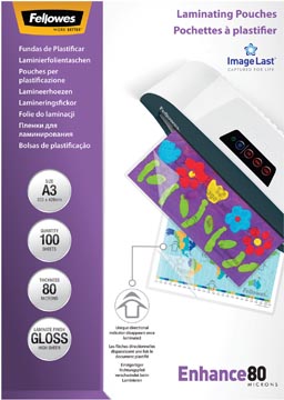 Lamineerhoes Fellowes ImageLast Enhance A3 2x80µ (100)