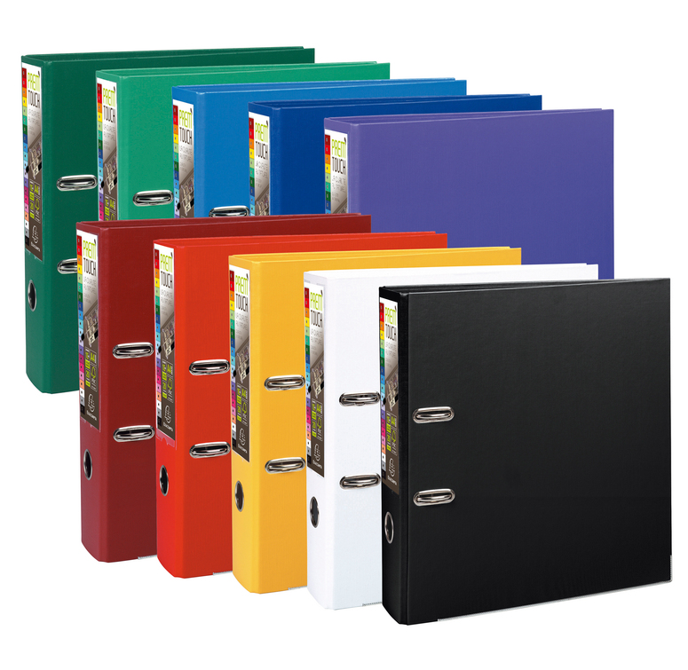 Ordner Exacompta Prem'Touch PP A4 maxi rug 80mm assorti