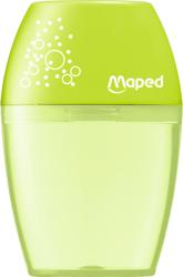 Potloodslijper met opvangbakje Maped shaker 1-gaats assorti