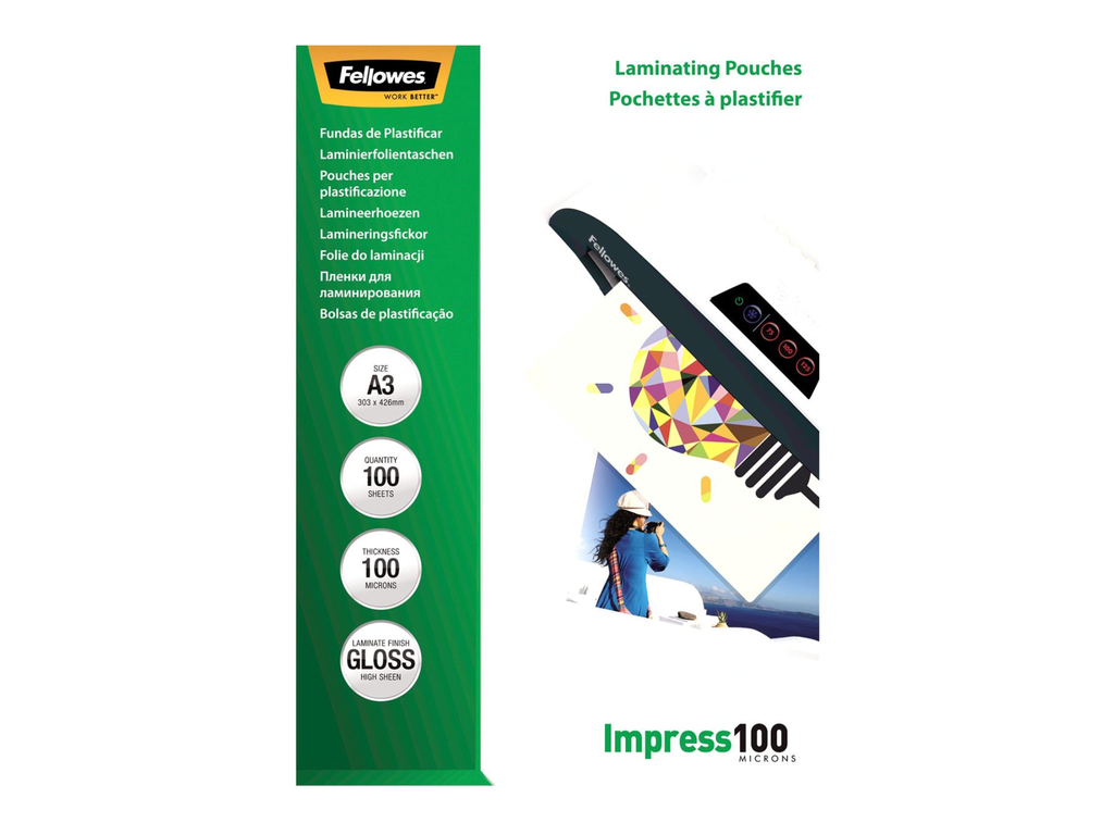 Lamineerhoes Fellowes Impress A3 2x100µ (100)