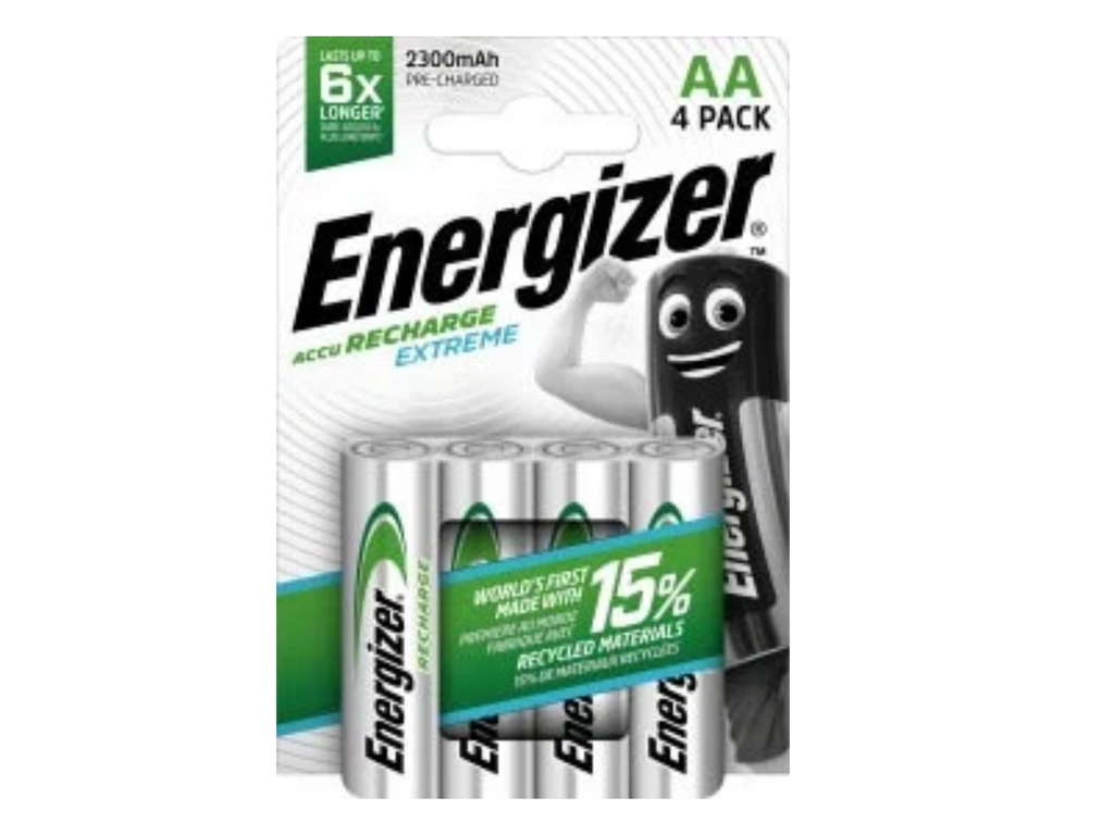 Batterij Energizer Extrema herlaadbaar AA 2300mAh (4)