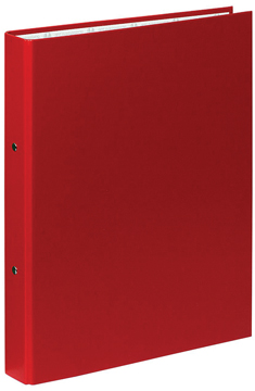 Ringmap Exacompta PP A4 2 O-ringen 30mm rug 40mm rood
