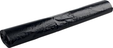 Vuilniszakken HDPE 60x80cm 70L 14µ zwart (20)