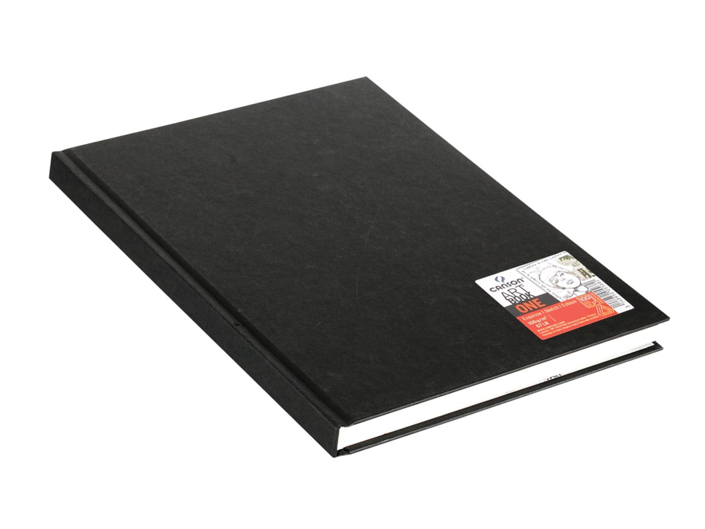 Schetsboek Canson art book one 10x15,2cm 100gr 100vel zwart