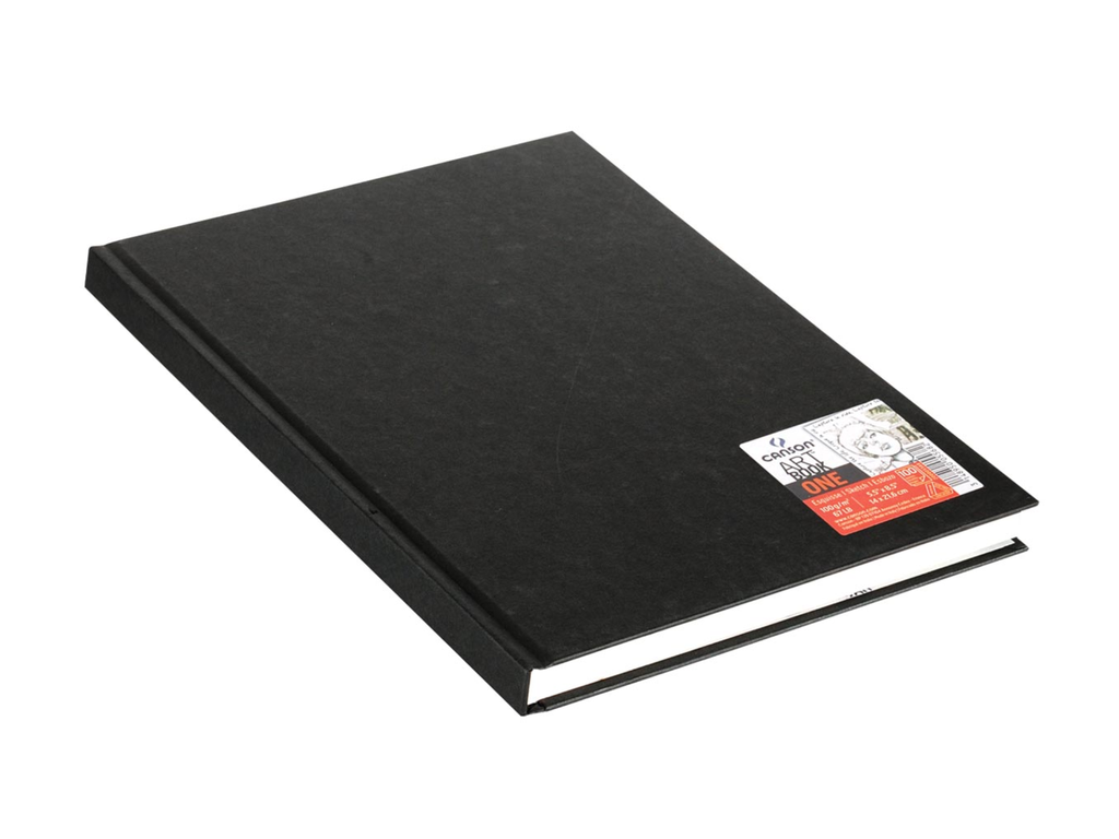 Schetsboek Canson art book one 14x21,6cm 100gr 100vel zwart