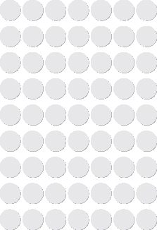 Etiketten Apli Ø 10mm wit (378)