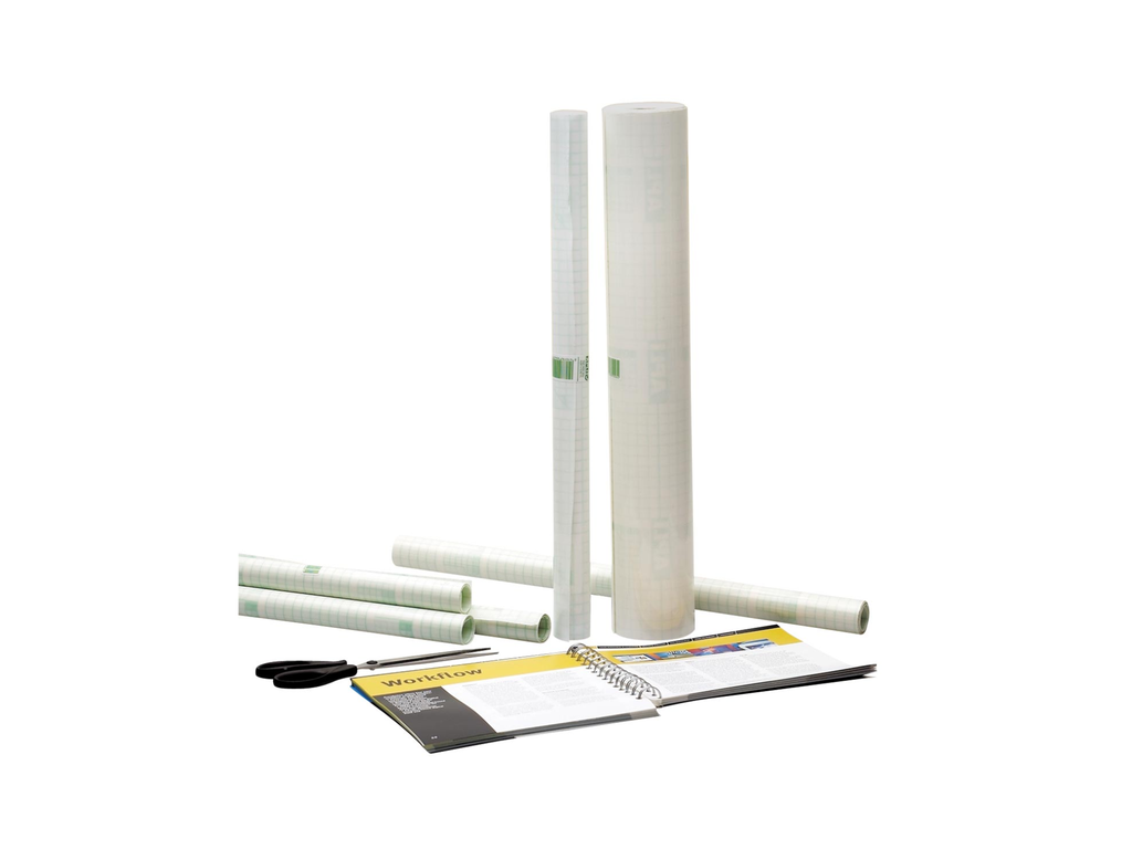 Folie Apli zelfklevend op rol 50cmx20m 80 micron transparant